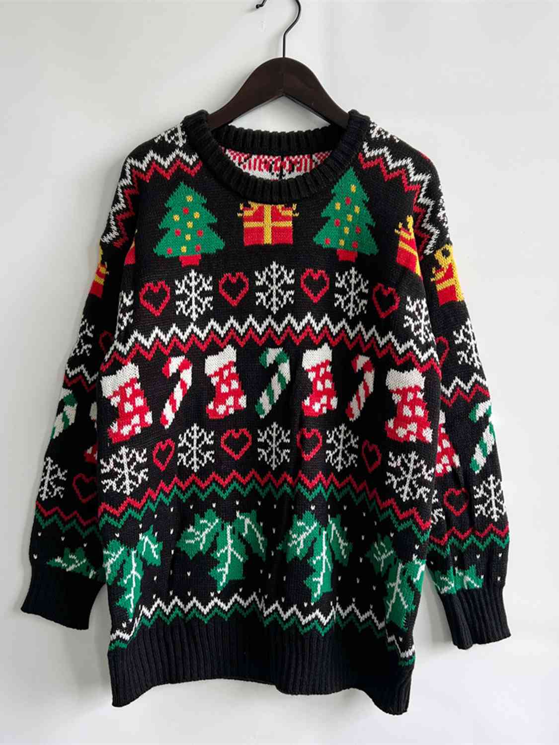 .Ugly Christmas Element Sweater