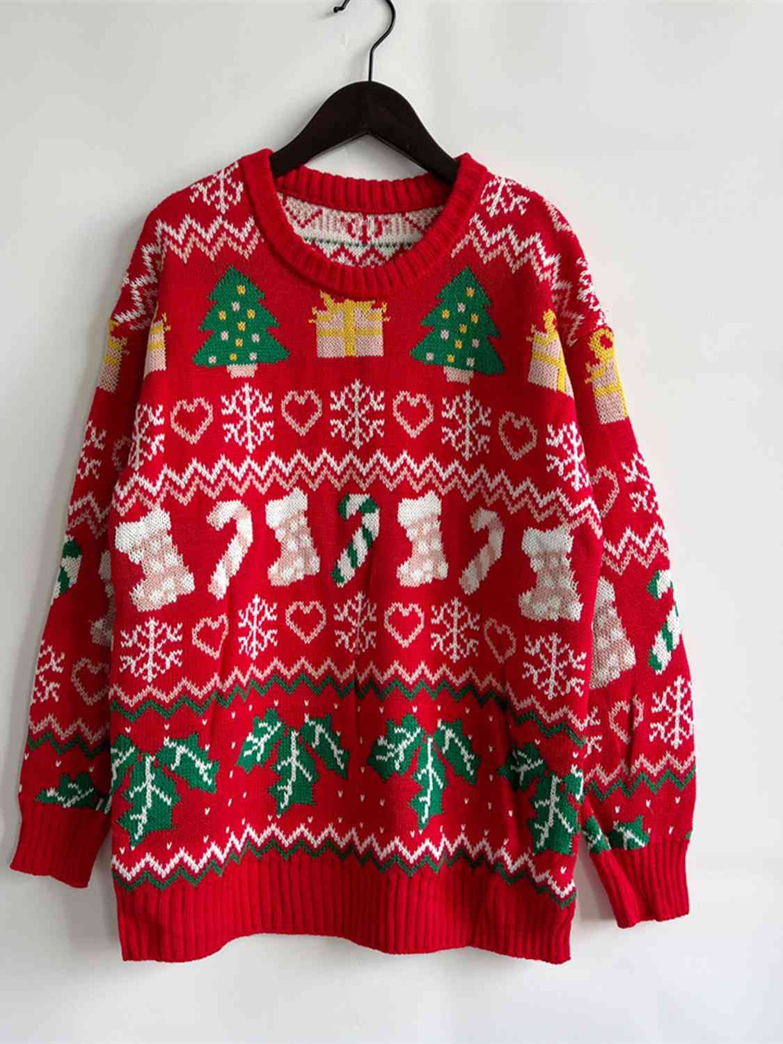 .Ugly Christmas Element Sweater