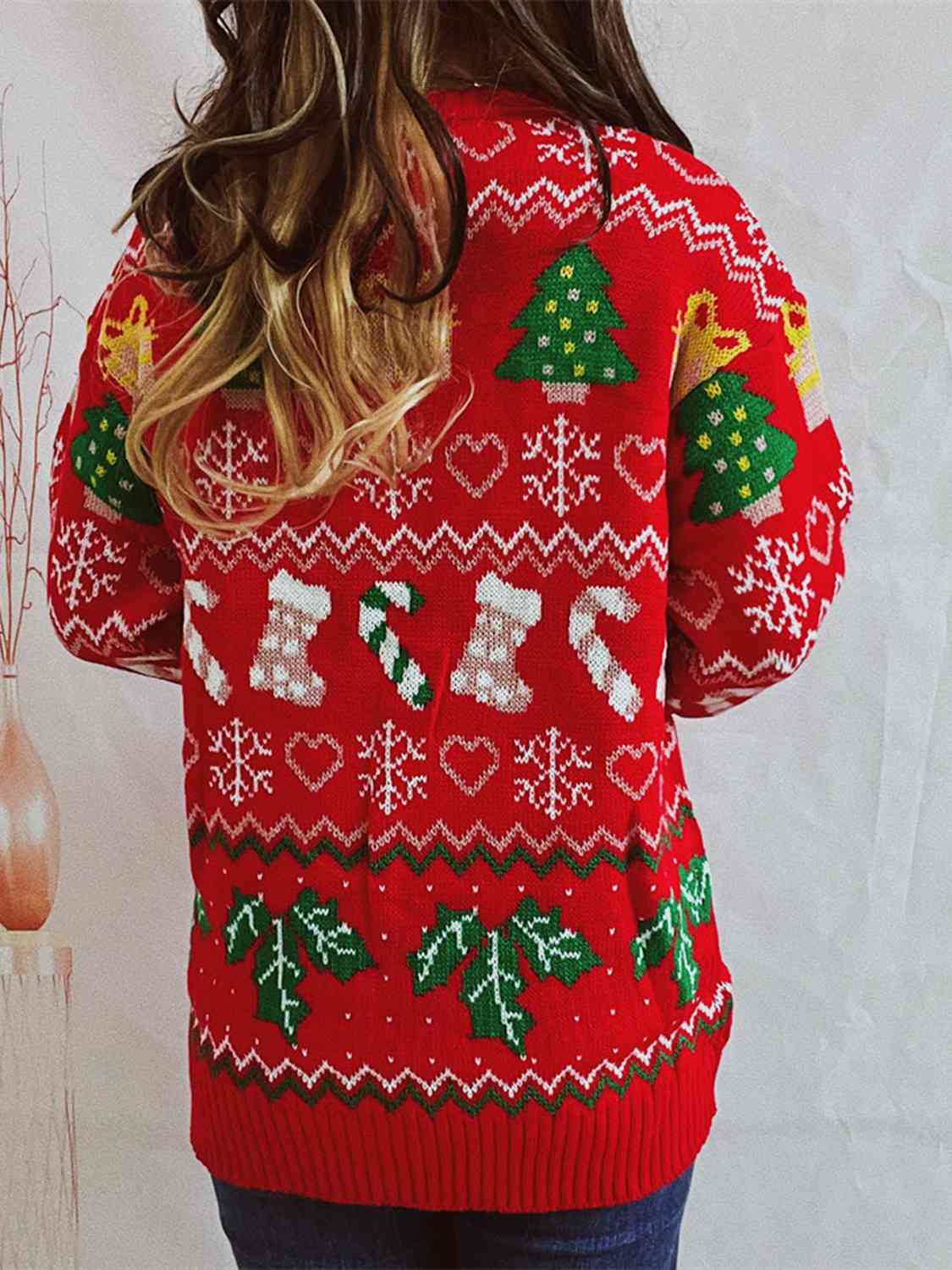 .Ugly Christmas Element Sweater