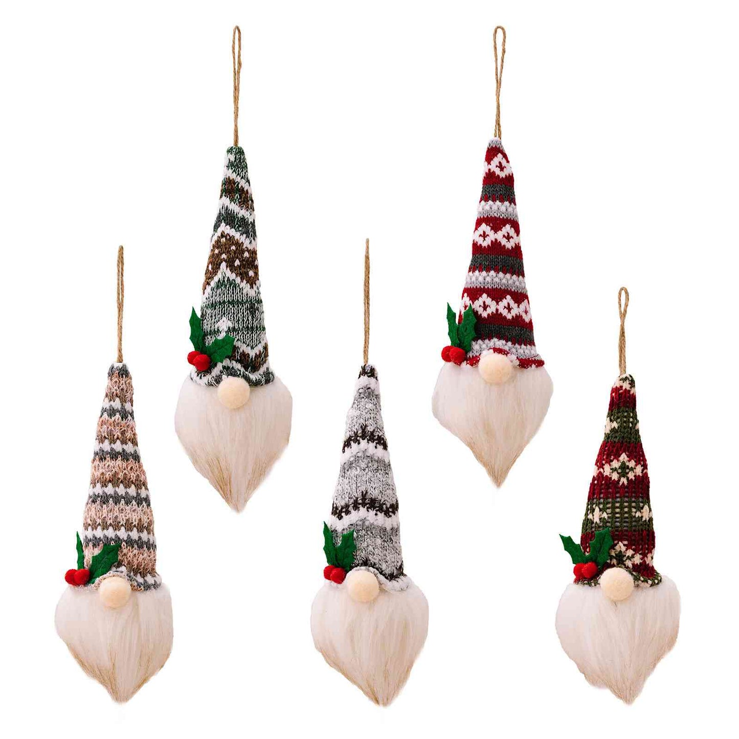 TwinkleGnome Widgets - ✨ PAIR ✨ Festive Gnome Ornaments